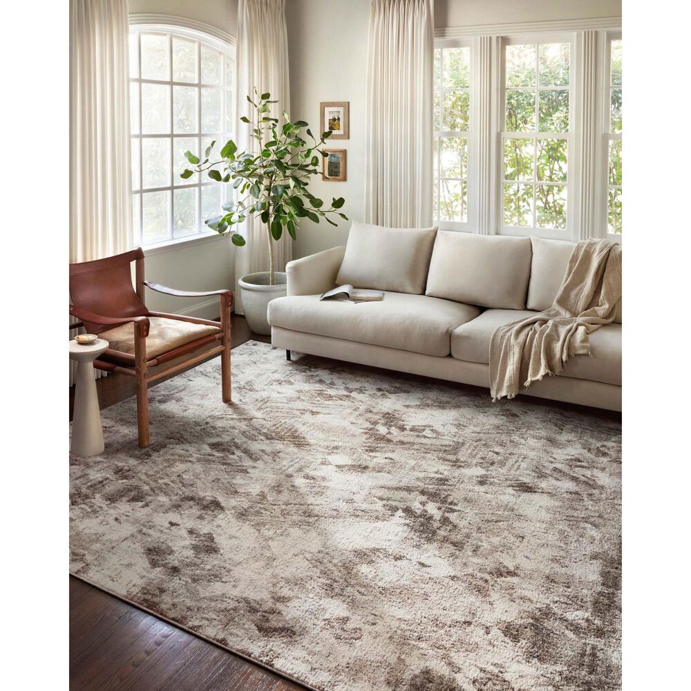 Loloi II Austen AUS-03 9&#39;3&quot; x 13&#39;3&quot; Natural and Mocha Area Rug, , large