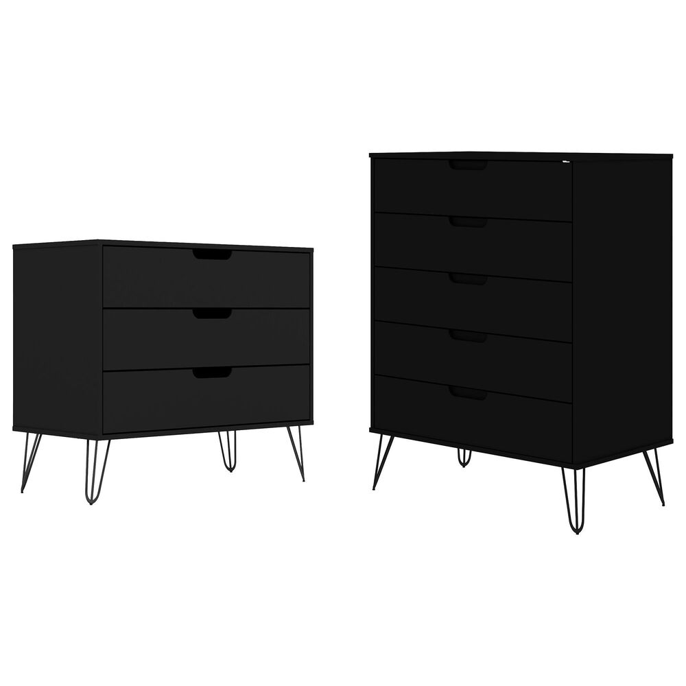 Dayton Rockefeller 2-Piece Dresser Set in Black, , large