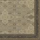 Oriental Weavers Masterpiece 1335I 3"10" x 5"5" Ivory Area Rug, , large