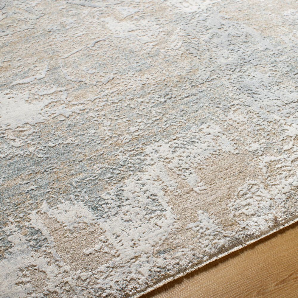 Surya Brunswick Taupe, Blue, Light Slate, Cream, Gray and Olive 10&#39; x 13&#39;11&quot; Area Rug, , large
