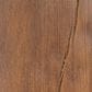 Hearth and Haven Outdoor End Table with Hollow Design in Antique Brown, , large