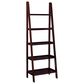 Linon Home Decor Acadia 5-Shelf Ladder Bookcase in Espresso, , large