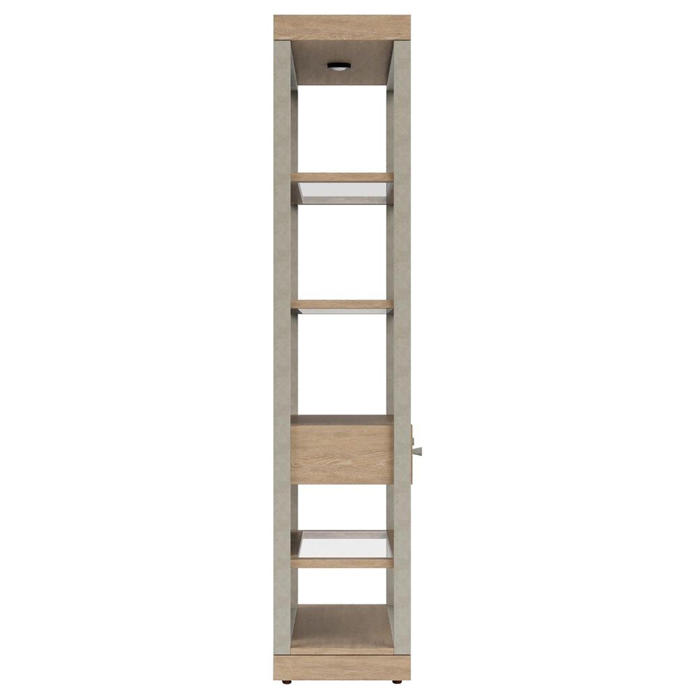 Riverside Furniture Sophie 1-Drawer Etagere in Brown, , large
