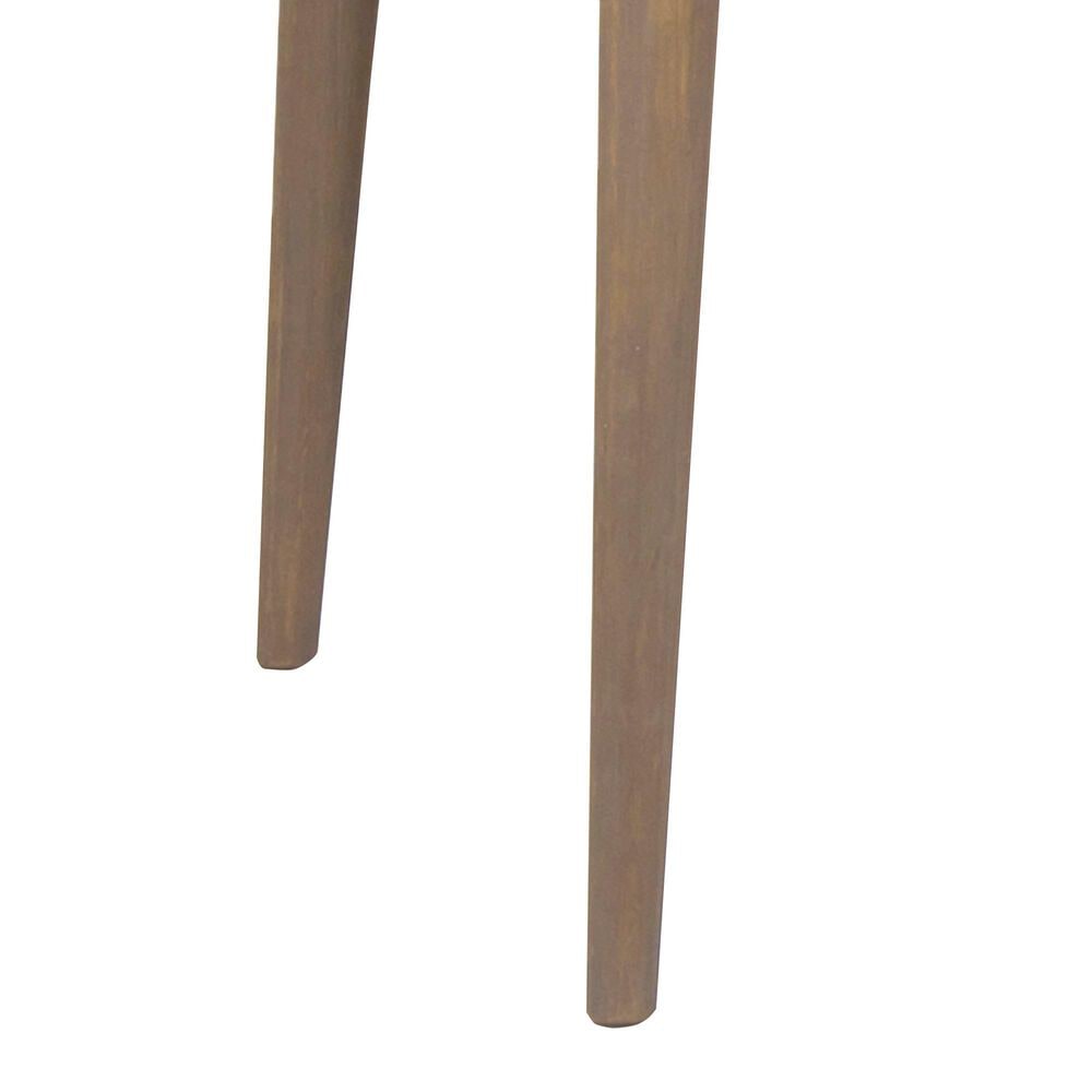 Hearth and Haven Outdoor Acacia Wood Expandable Dining Table in Gray, , large