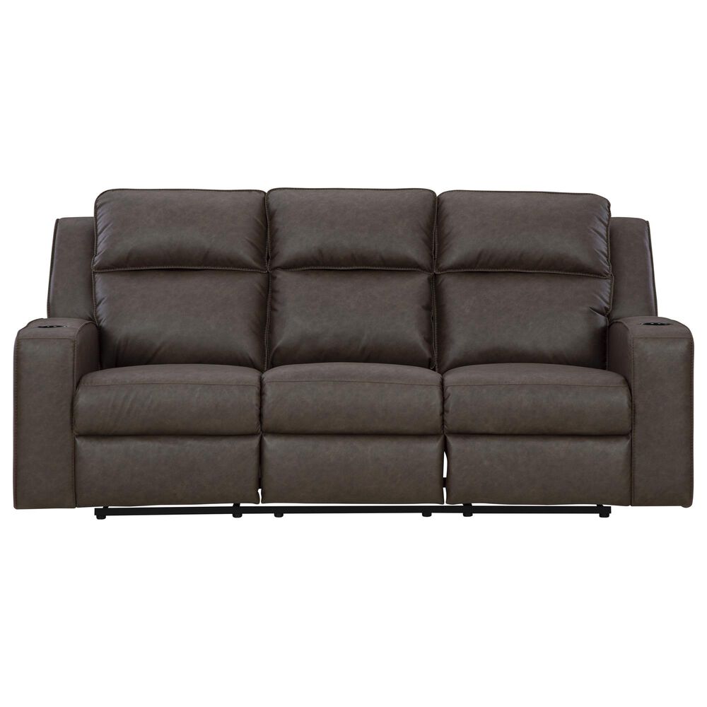 Ashley Lavenhorne 2-Piece Manual Reclining Living Room Set in Umber, , large