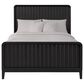 Sterling Timber Elure Twin Panel Bed in Peppercorn, , large