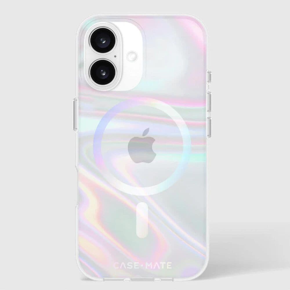 Case-Mate Soap Bubble MagSafe Phone Case for the iPhone 16, , large