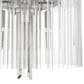 Hunter Gatz 4-Light Flush Mount in Brushed Nickel, , large