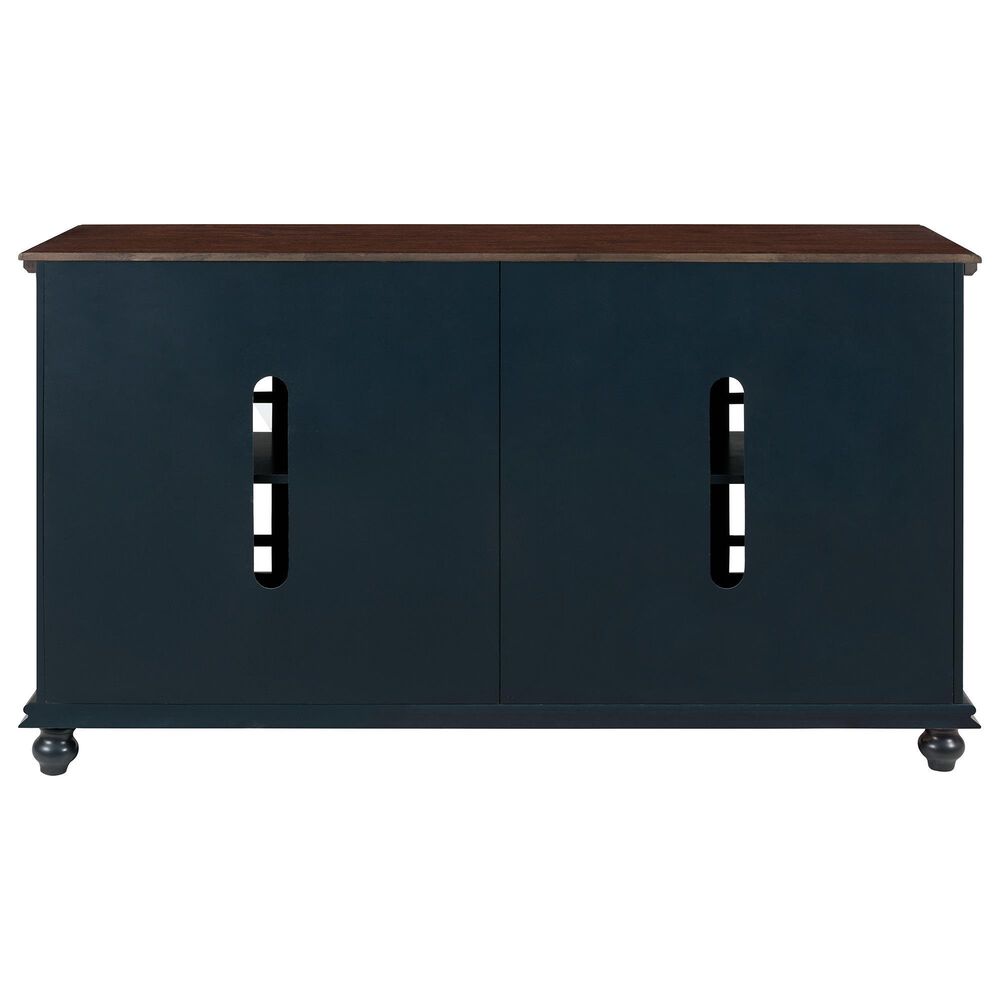 Martin Svensson Home Palisades TV Stand in Catalina Blue/Coffee, , large