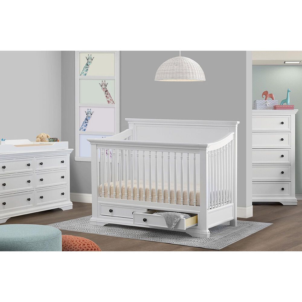 Sorelle Portico 6-Drawer Double Dresser in White, , large