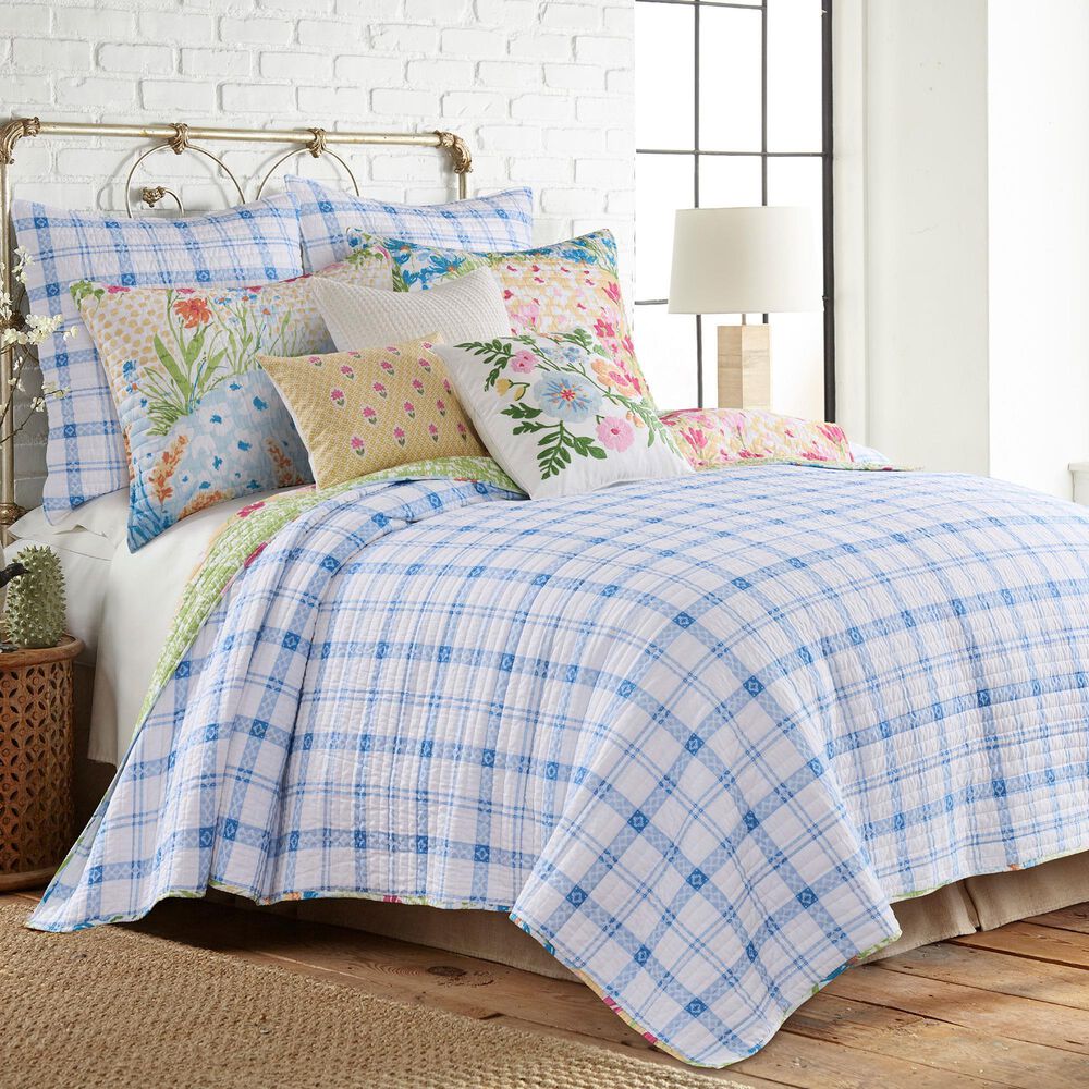 Levtex Blooming Hillside 2-Piece Twin Quilt Set in Multicolor, , large