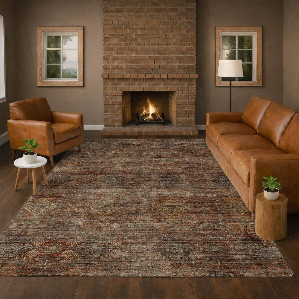 Dalyn Rug Company Aristo Paprika 8' x 10' Area Rug, , large