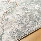 Surya Dresden Medium Gray, White, Gray, Light Slate, Mustard and Rust 12" x 15" Area Rug, , large