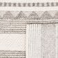Safavieh Natura Transitional 11" x 15" Grey and Ivory Area Rug, , large