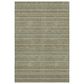 37B Soft Essentials Striped Olive 8" x 10" Indoor/Outdoor Area Rug, , large