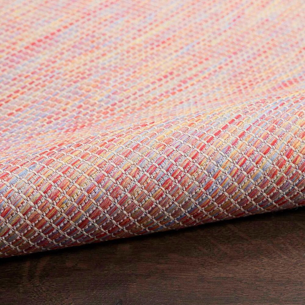 Nourison Positano 10&#39; x 14&#39; Rainbow Indoor/Outdoor Area Rug, , large