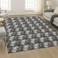 Dalyn Rug Company Soft Essentials Chevron Black 3" x 5" Area Rug, , large