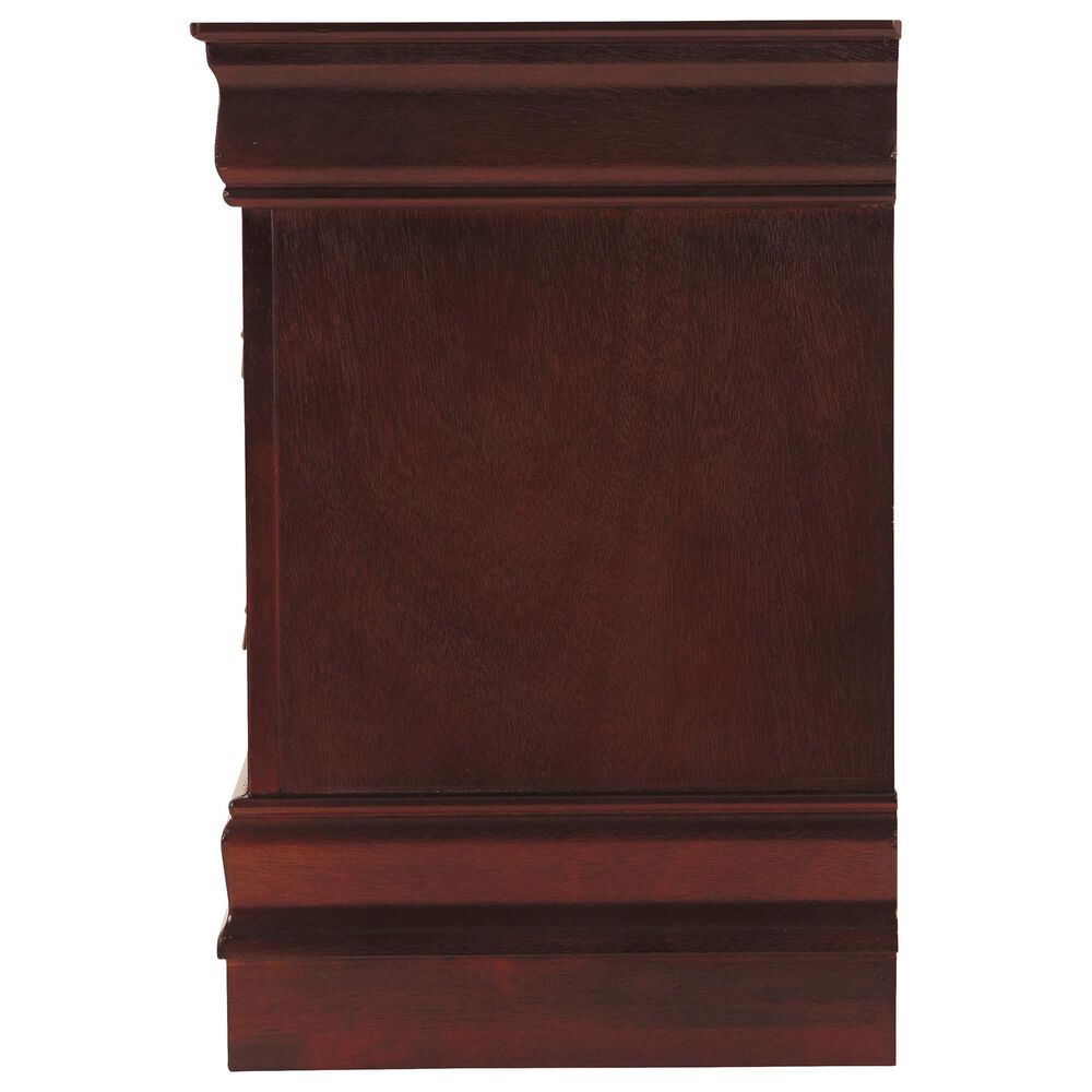 Ashley Alisdair 2-Piece Full Sleigh Bed Set in Reddish Brown, , large