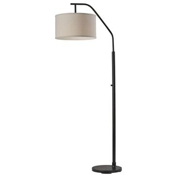 Adesso Max Floor Lamp in Black, , large