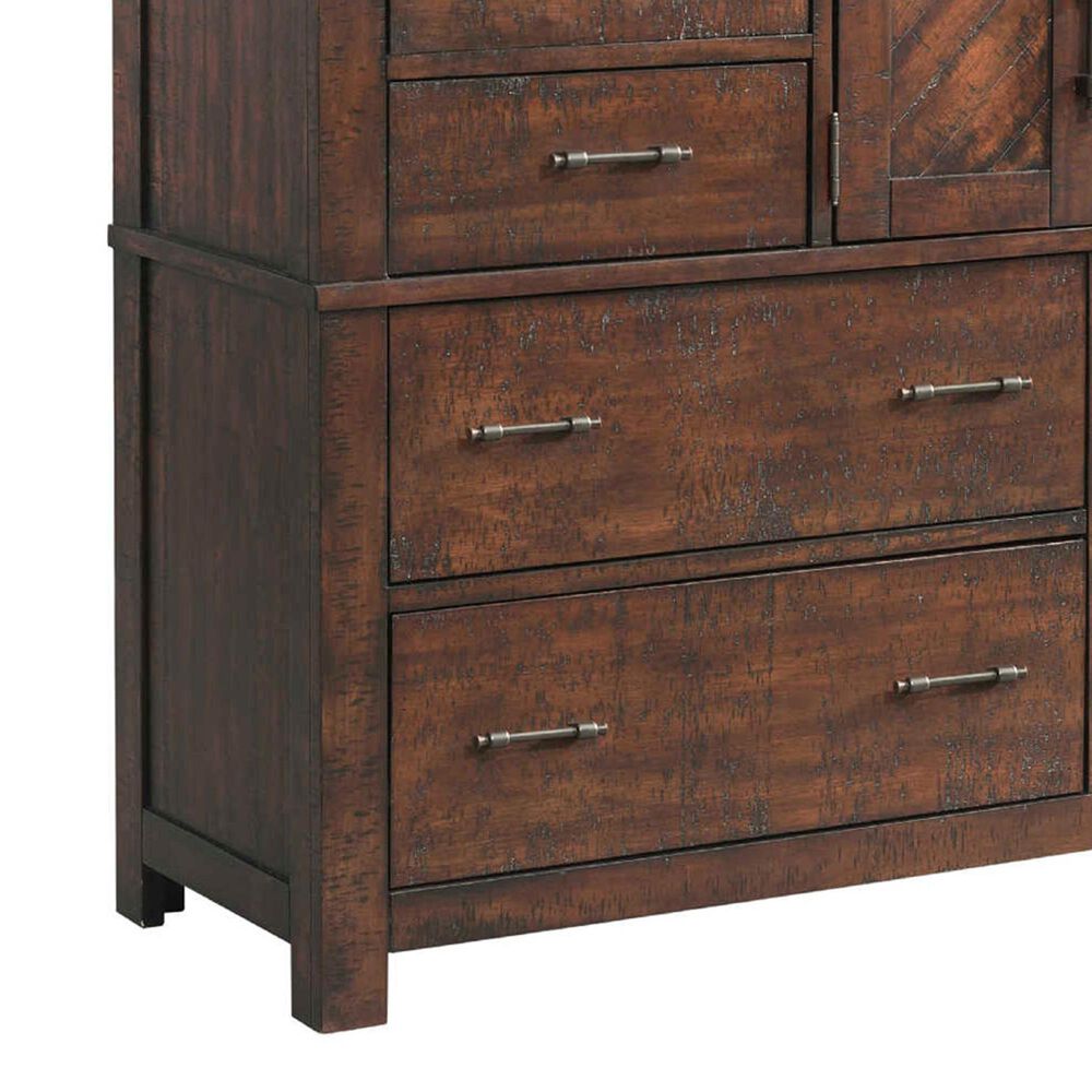 Mayberry Hill Jax 4-Piece Queen Bedroom Set in Cherry, , large