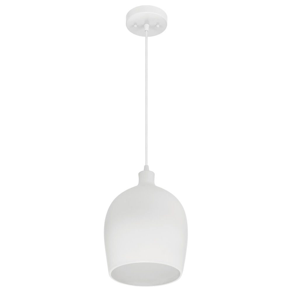 Creative Coop Sienna 1-Light Large Pendant in White, , large
