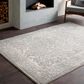 Surya Tibetan TBT-2300 7"10" x 10"3" Charcoal, Ivory and Khaki Area Rug, , large