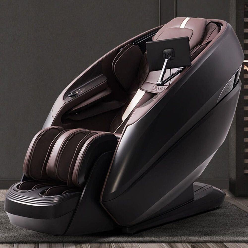 Lifetrend Luxe 4D Dual Core Zero Gravity Massage Chair in Expresso Brown, , large