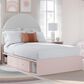Ashley Wistenpine Full Upholstered Panel Bed with 2 Storage Units, , large