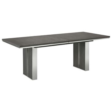 Urban Home Plata Dining Table in Thunder Gray, , large