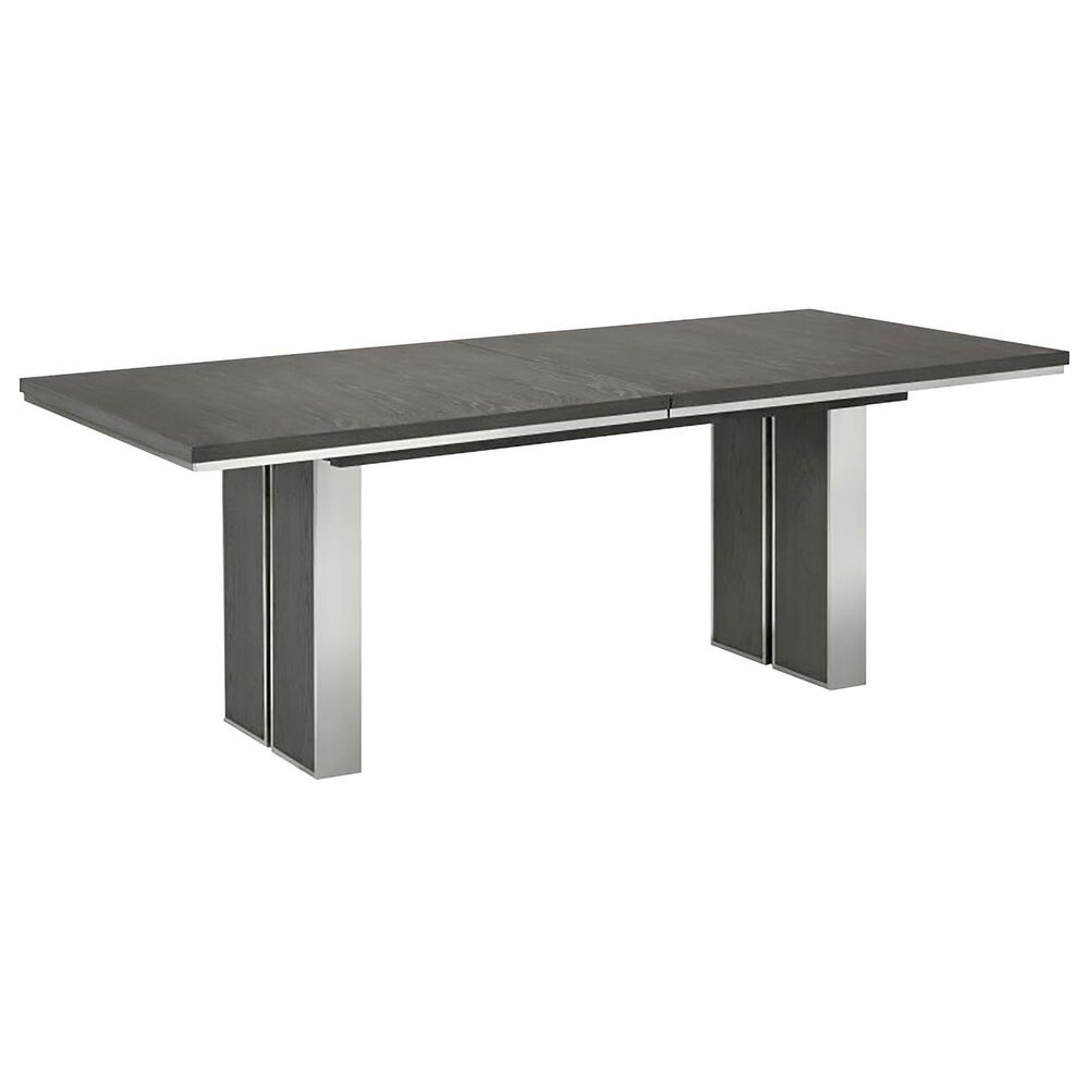 Urban Home Plata Dining Table in Thunder Gray, , large