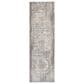Surya Presidential PDT-2311 3"3" x 10" Charcoal, Ivory, Blue and Orange Runner, , large
