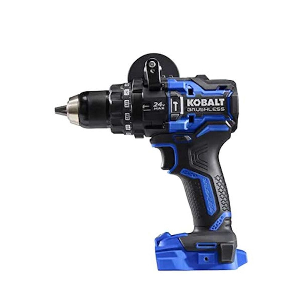 Kobalt XTR 24-Volt 1/2&quot; Keyless Brushless Cordless Drill in Black and Blue, , large