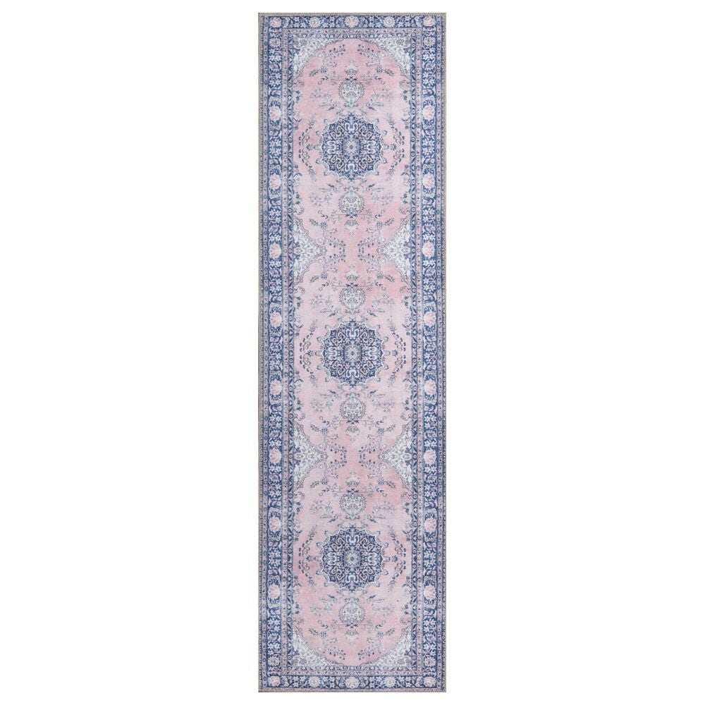 Momeni Afshar 2"3" x 7"6" Pink Runner, , large