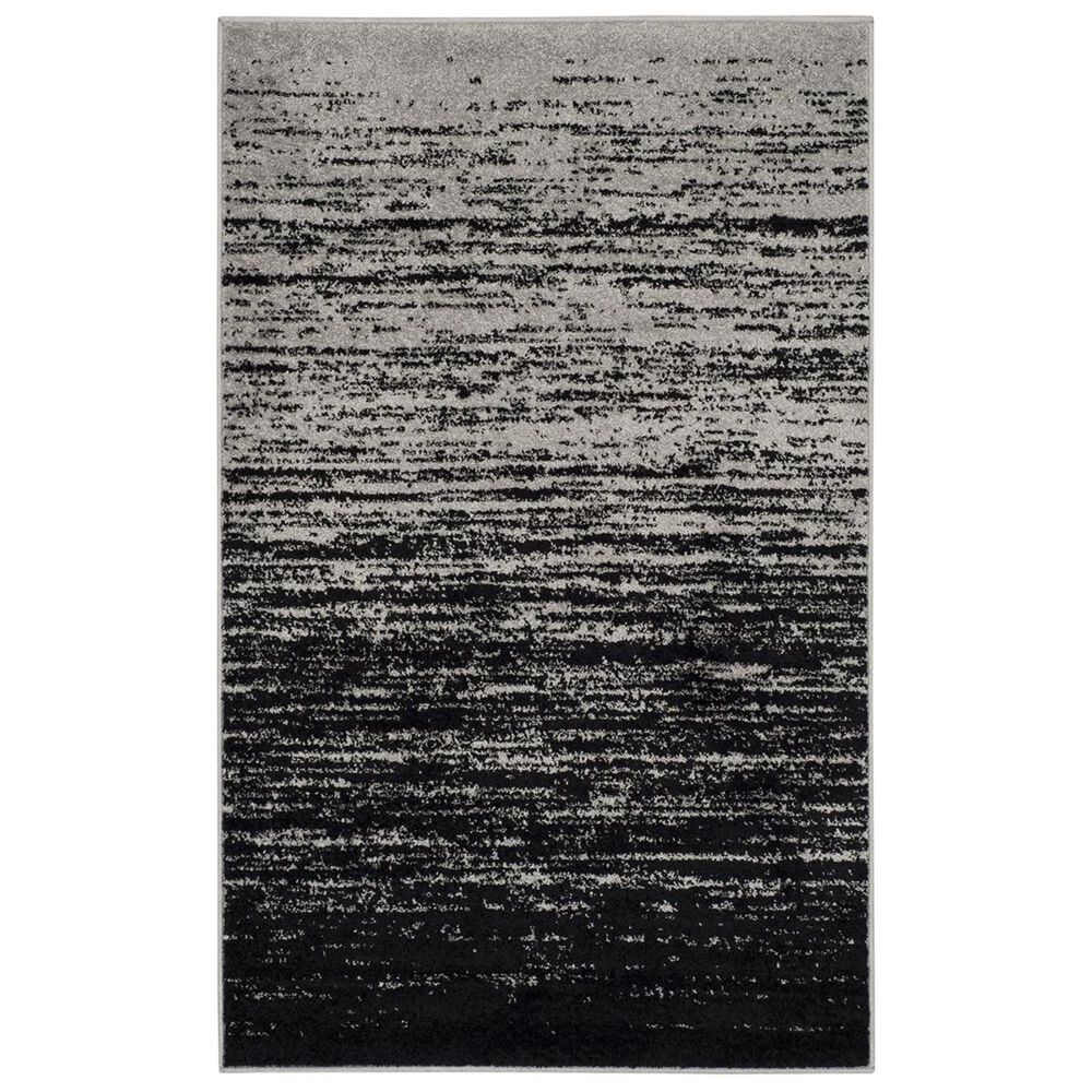Safavieh Adirondack ADR113A-4 4&#39; x 6&#39; Silver/Black Area Rug, , large