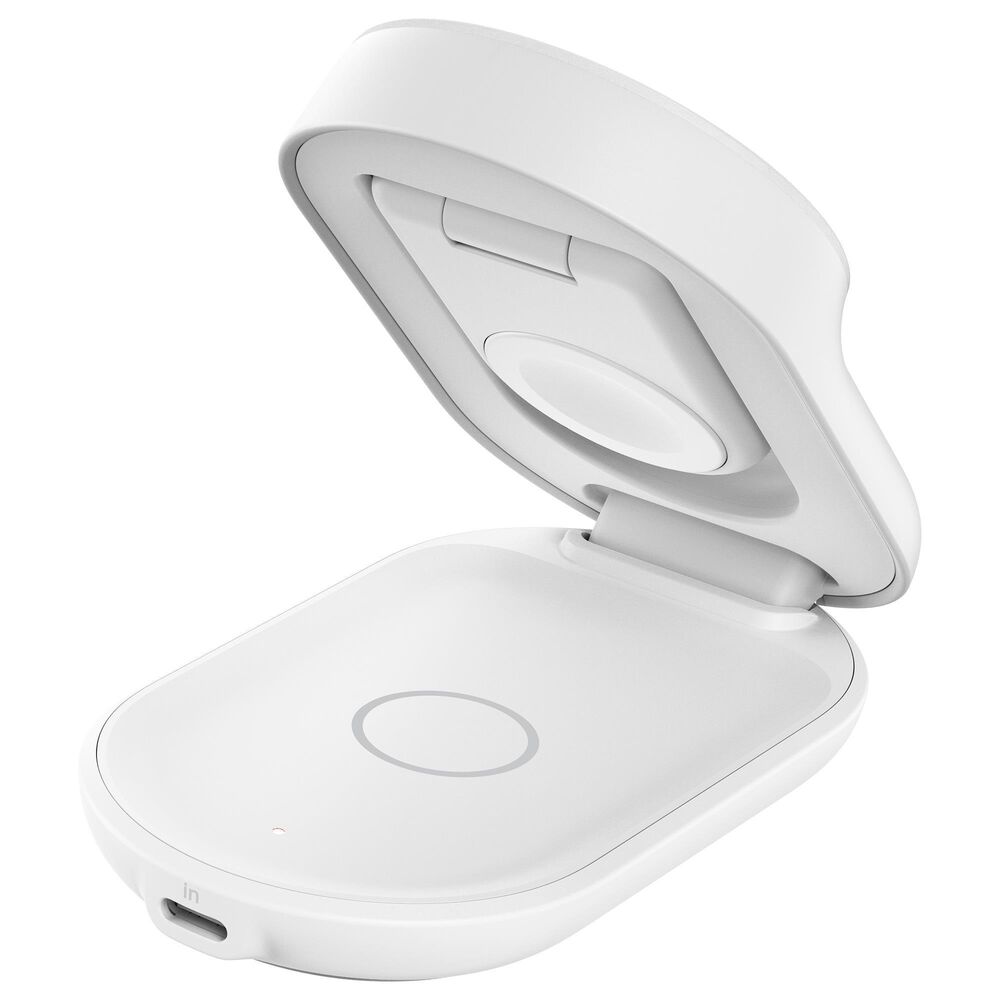 Belkin 3-in-1 Foldable Magnetic Charger with Qi2 25W in White, , large