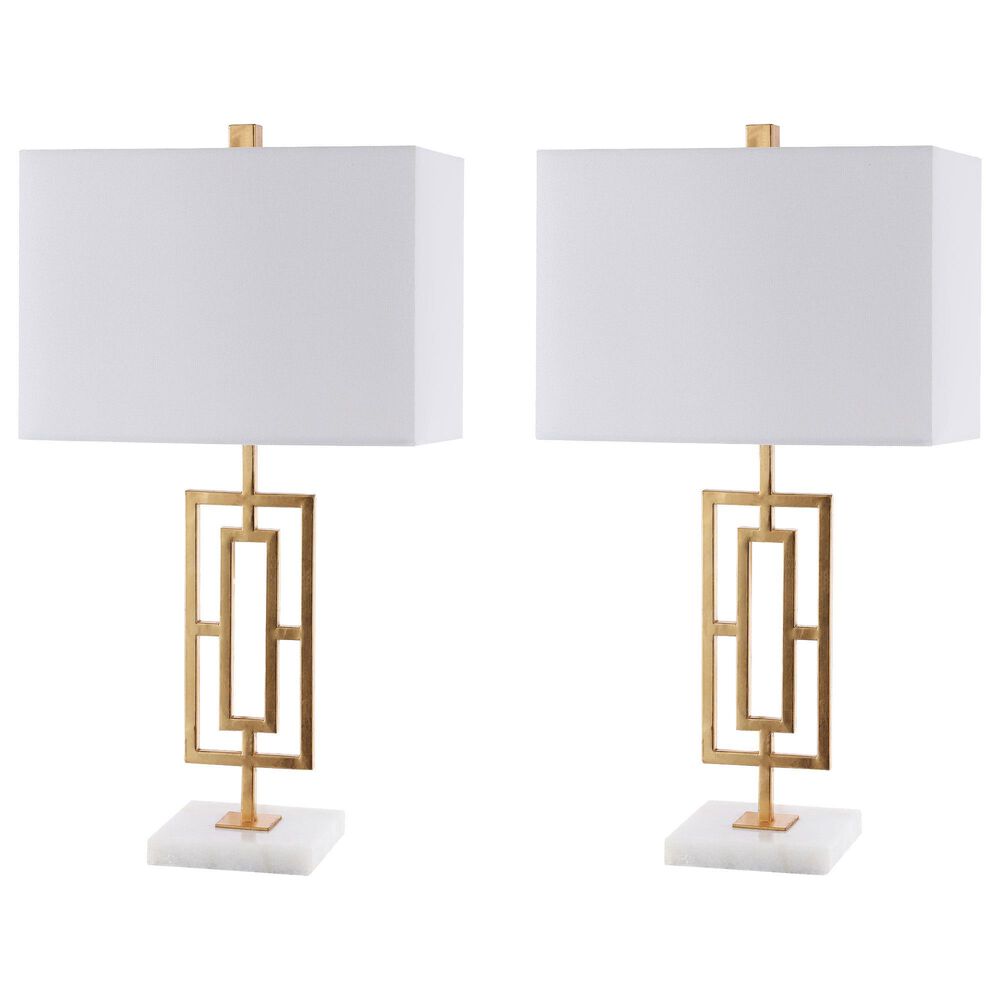 Safavieh Breeda Table Lamp in Gold (Set of 2), , large