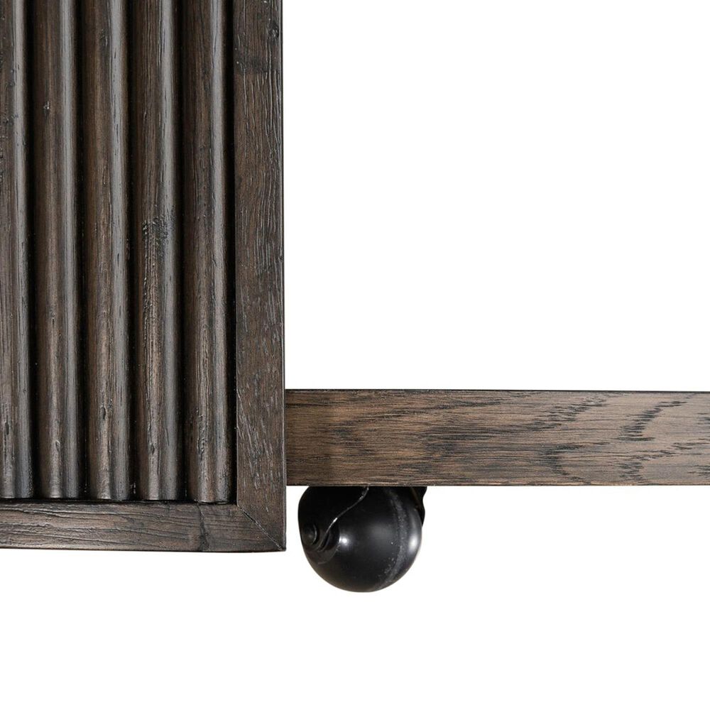 Belle Furnishings City View Oval Cocktail Table in Coffee Bean, , large