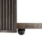 Belle Furnishings City View Oval Cocktail Table in Coffee Bean, , large
