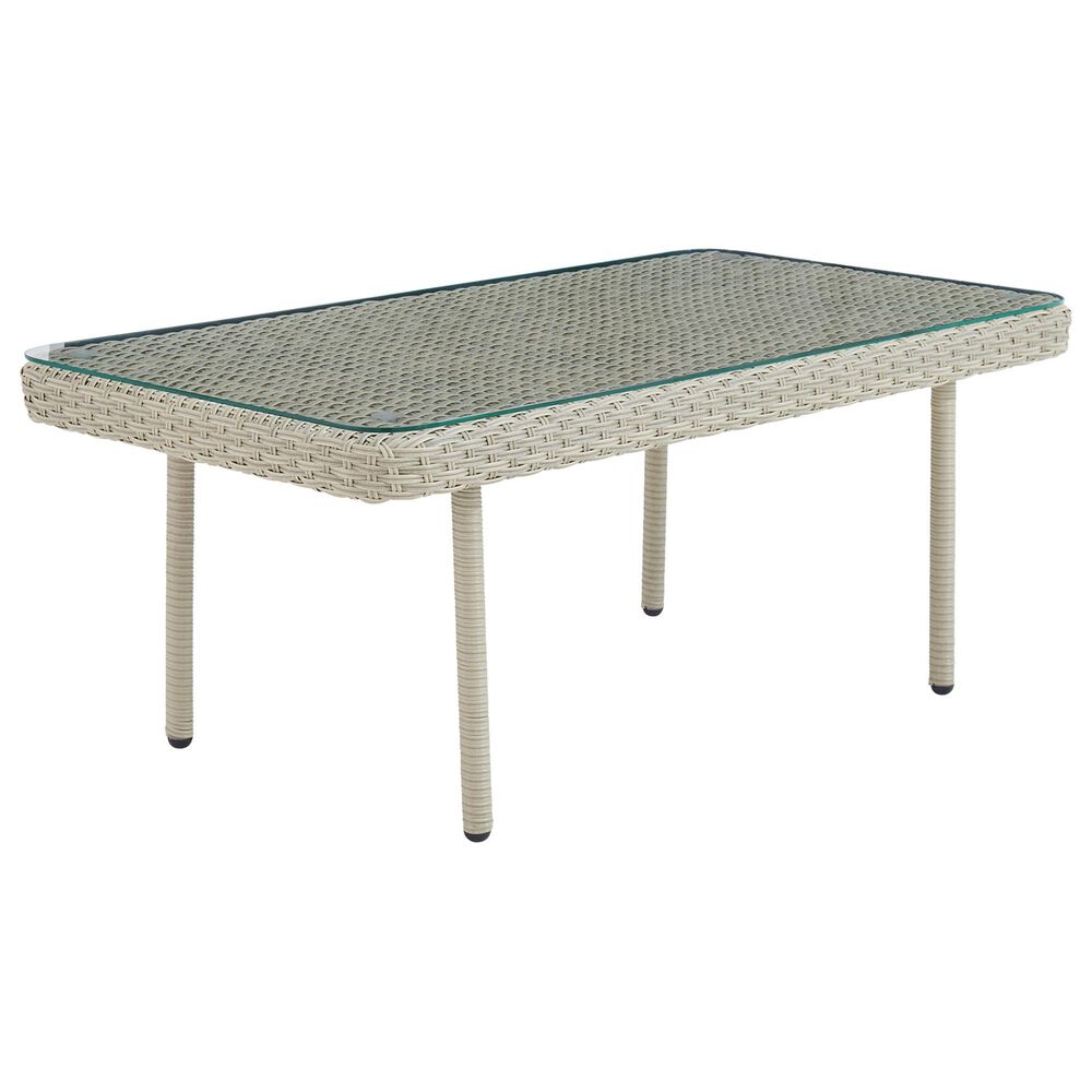 Bolton Furniture Windham 42" Coffee Table in Light Gray, , large