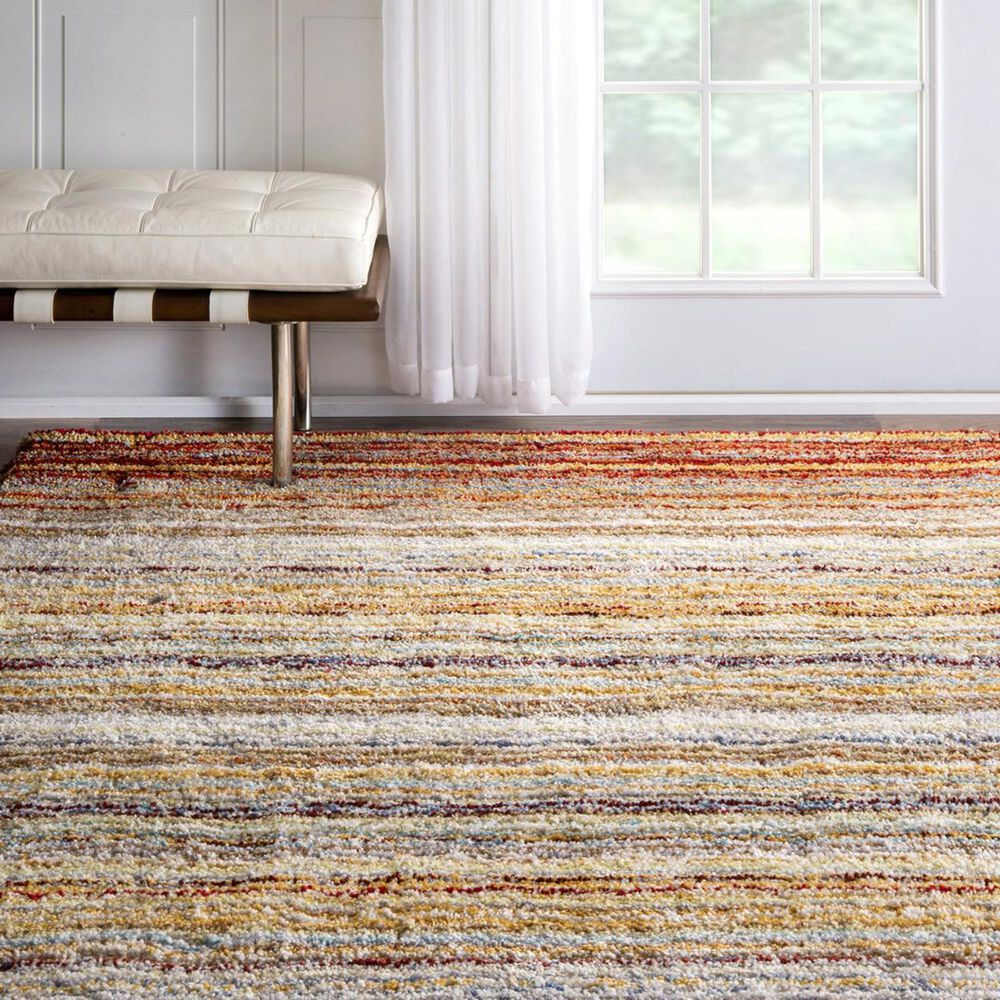 nuLOOM Zoomy HJZOM1D609 6' x 9' Red Area Rug Nebraska Furniture Mart