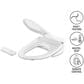 Kohler PureWash E700 Elongated Bidet Toilet Seat with Remote Control in White, , large