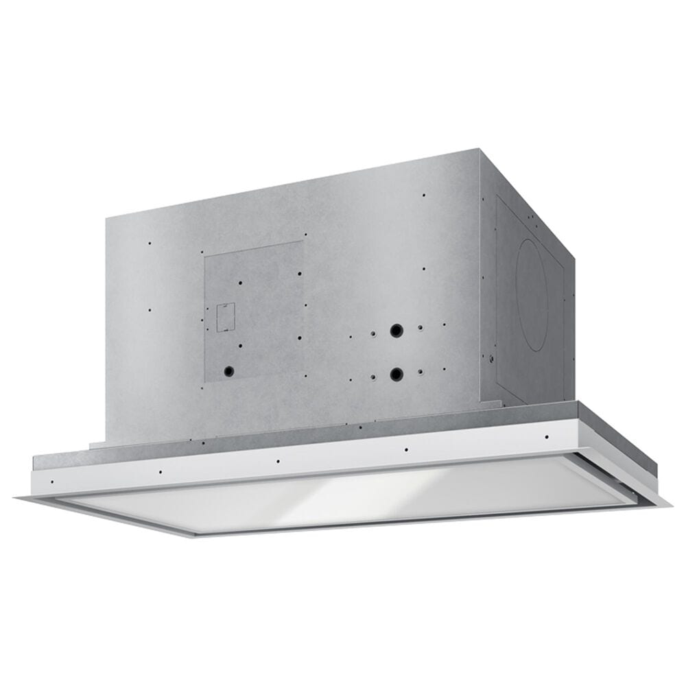 Zephyr Lux Glo 36" Island Range Hood in White, , large