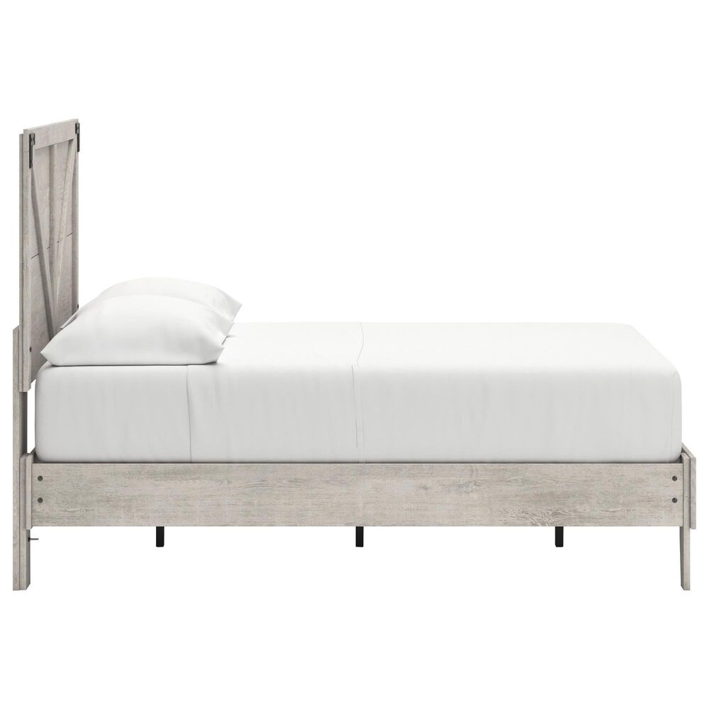 Ashley Shawburn Full Platform Bed in Gray, , large
