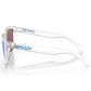 Oakley Men"s Sunglasses with Prizm Sapphire Lenses in Crystal Clear, , large