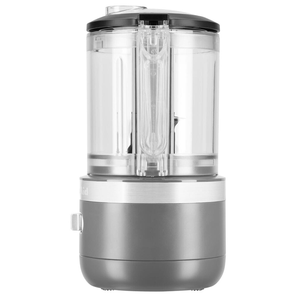 KitchenAid Cordless 5 Cup Food Chopper in Matte Charcoal Grey, , large