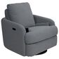 Ashley Alainmont Next-Gen Nuvella Power Swivel Recliner in Salt and Pepper, , large