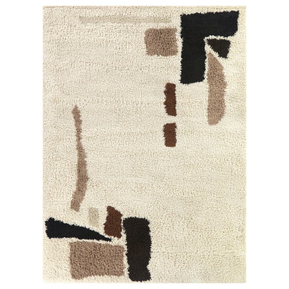 Balta Rugs Tibet Botello Cream 5"3" x 7" Area Rug, , large