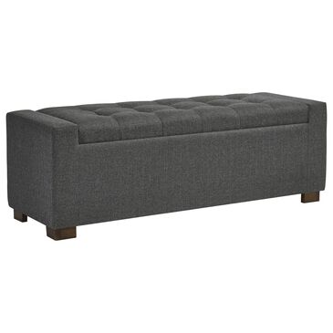 Ashley Cortwell Storage Bench in Gray, , large