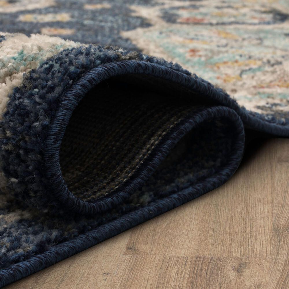 Mohawk Whimsy R1113 Blue 5'3" x 8' Area Rug, , large