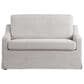 Lifestyle Solutions Harper Stationary Sleeper Loveseat in Oatmeal, , large